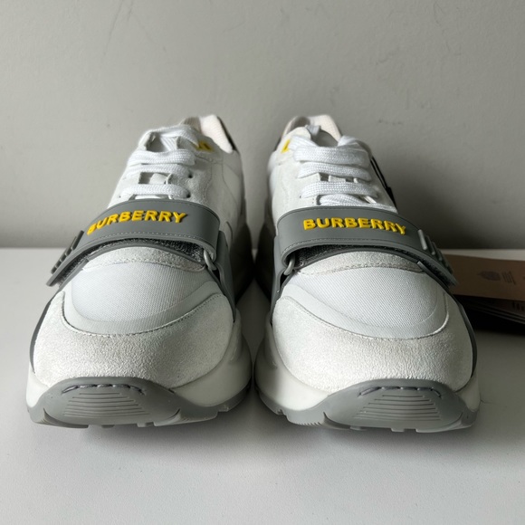 Burberry Suede, Vintage Check and Leather Man’s Sneakers - Picture 3 of 16